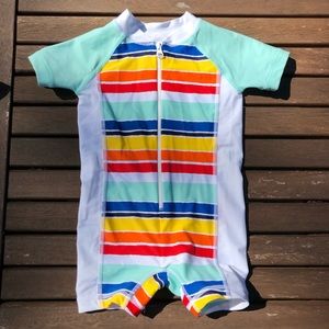 Hanna Andersson Summer Sweet Rash Guard Suit